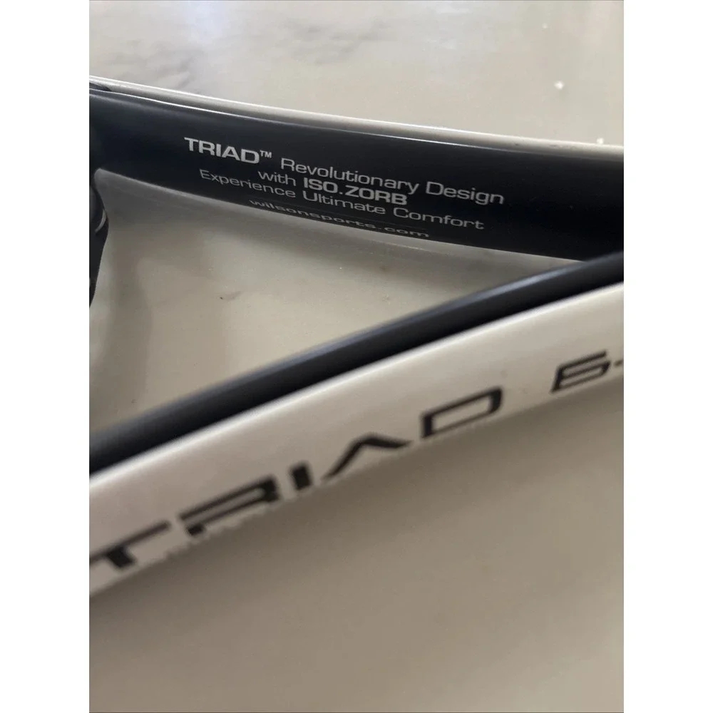 Wilson‎ Triad 6.0 Tennis Racquet Racket Mid Plus 95sq Grip 4 3/8